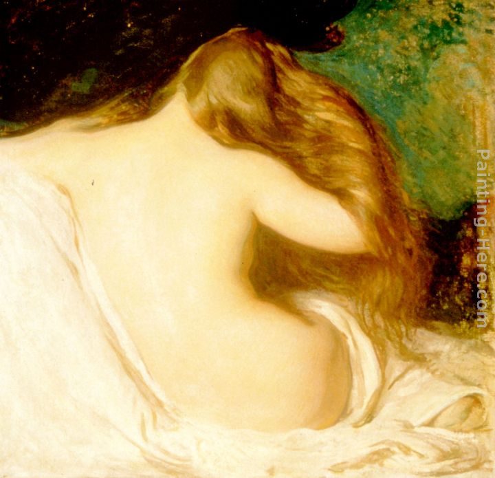 Joseph Rodefer de Camp Woman Drying her Hair
